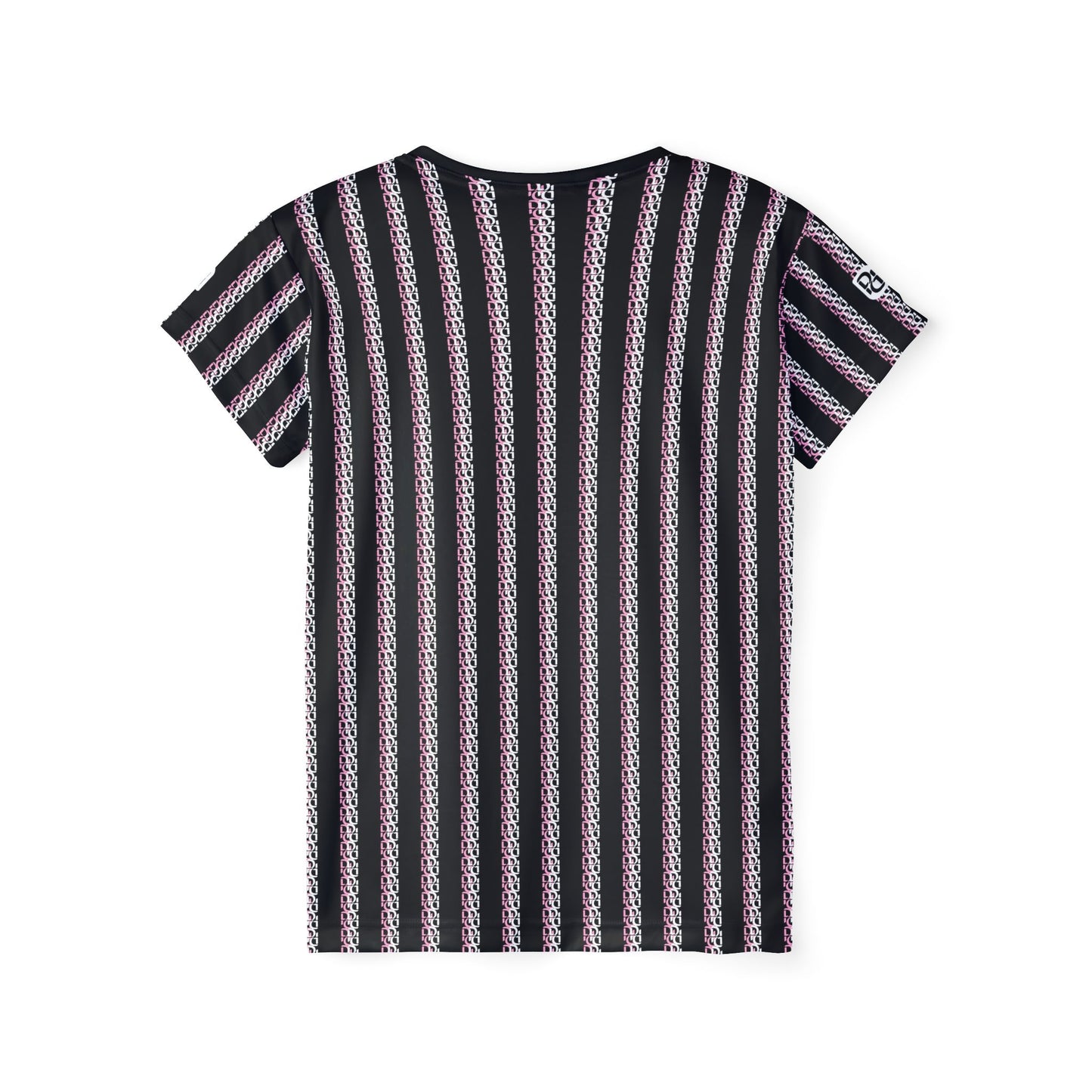 Phallacy Striped Designer Women's Sports Jersey