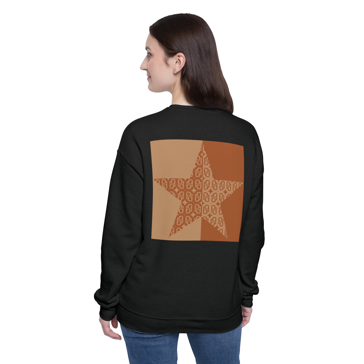 Phallacy Star Unisex Drop Shoulder Sweatshirt