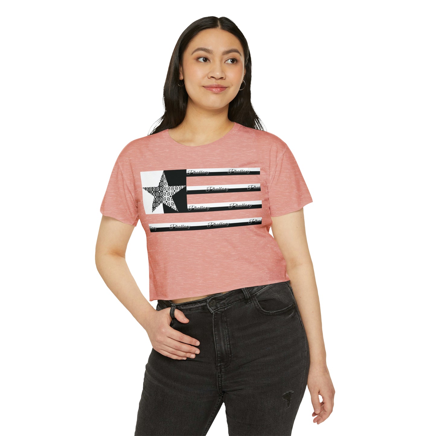 Phallacy Flag Women's Festival Crop Top