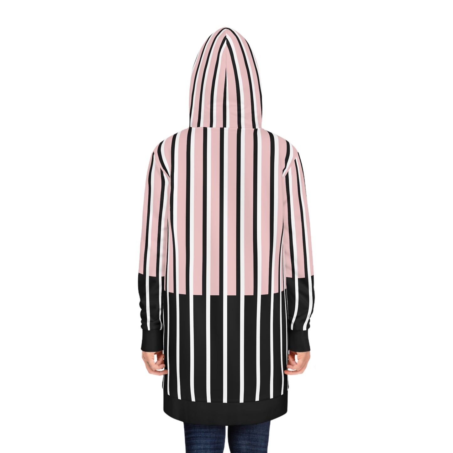 Phallacy Striped Designer Hoodie Dress