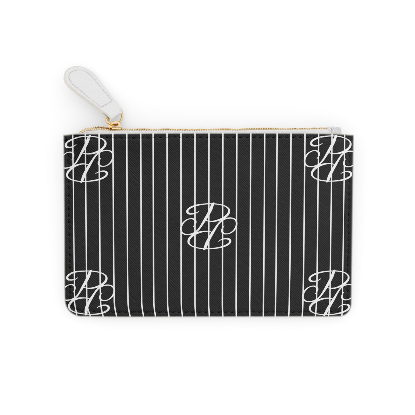 Phallacy Players Striped Designer Mini Clutch Bag