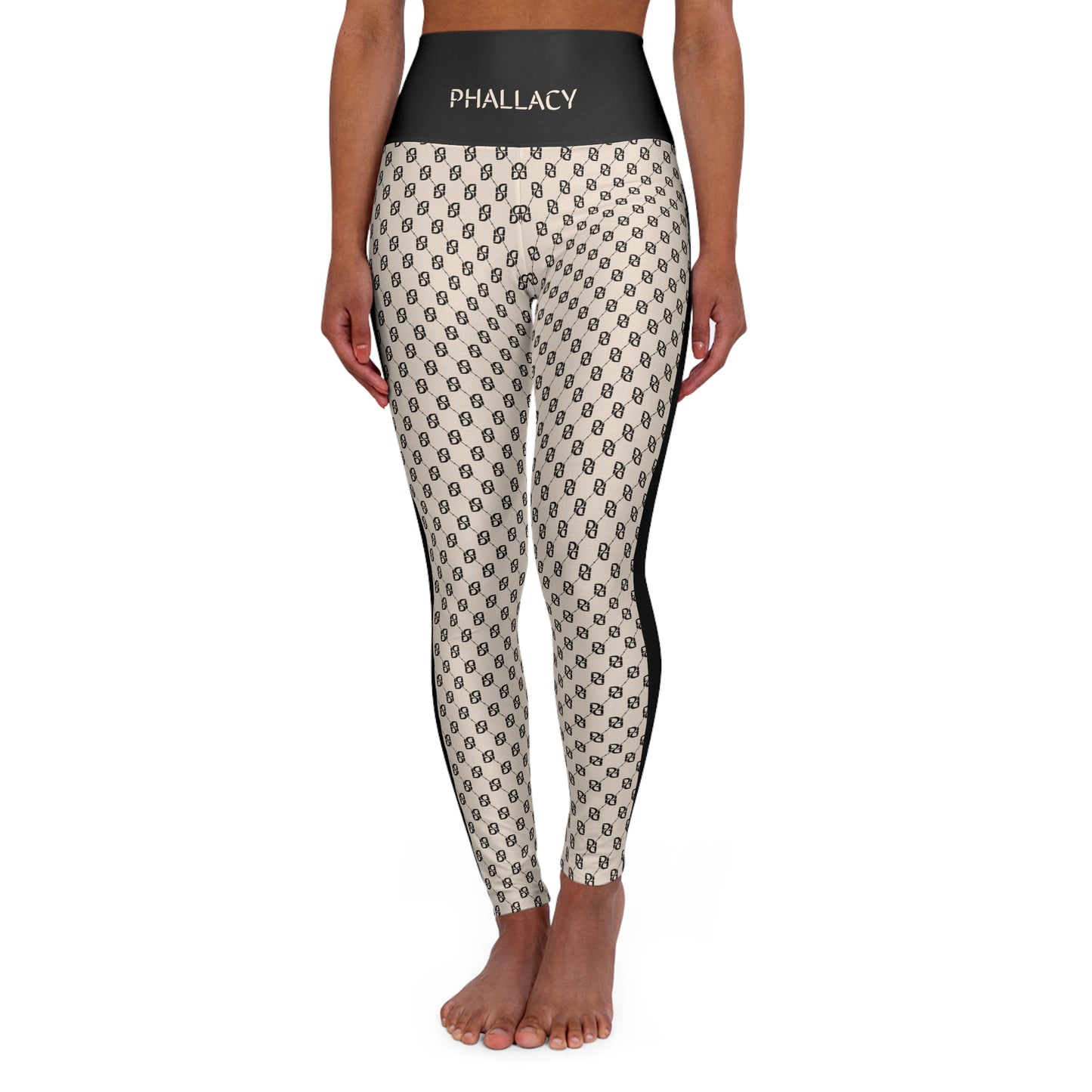 Phallacy Monogram Designer High Waisted Yoga Leggings