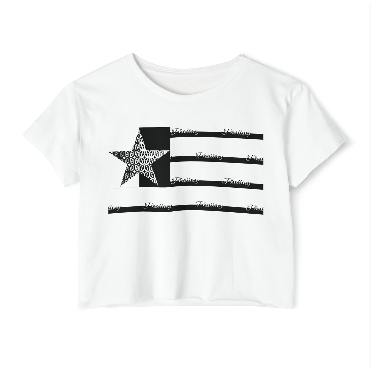 Phallacy Flag Women's Festival Crop Top