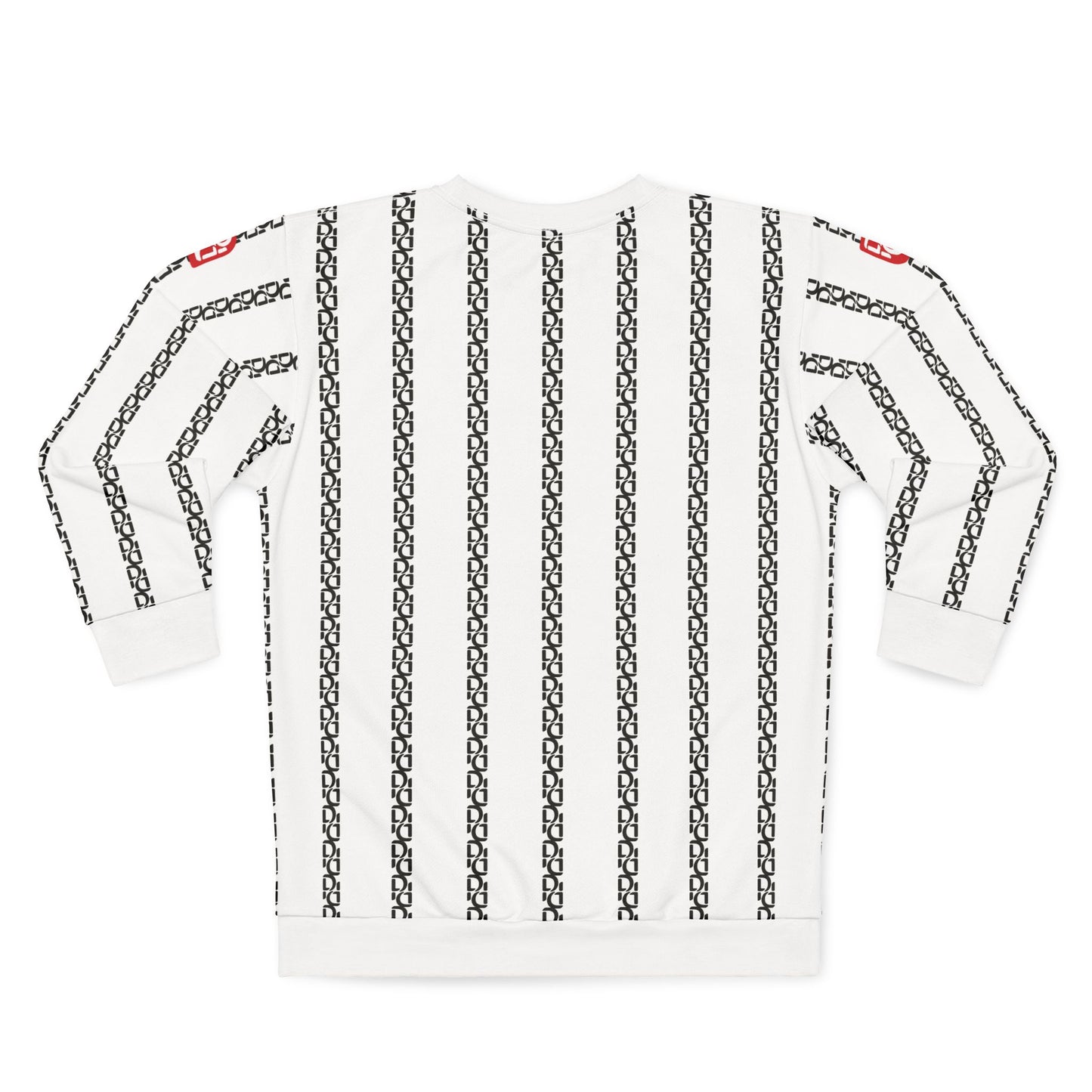 Phallacy Striped Designer Unisex Sweatshirt