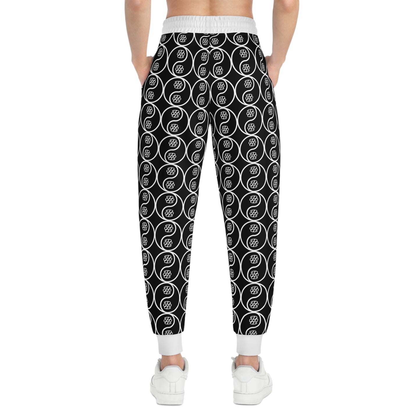 Phallacy Yin-Yang Designer Unisex Athletic Joggers