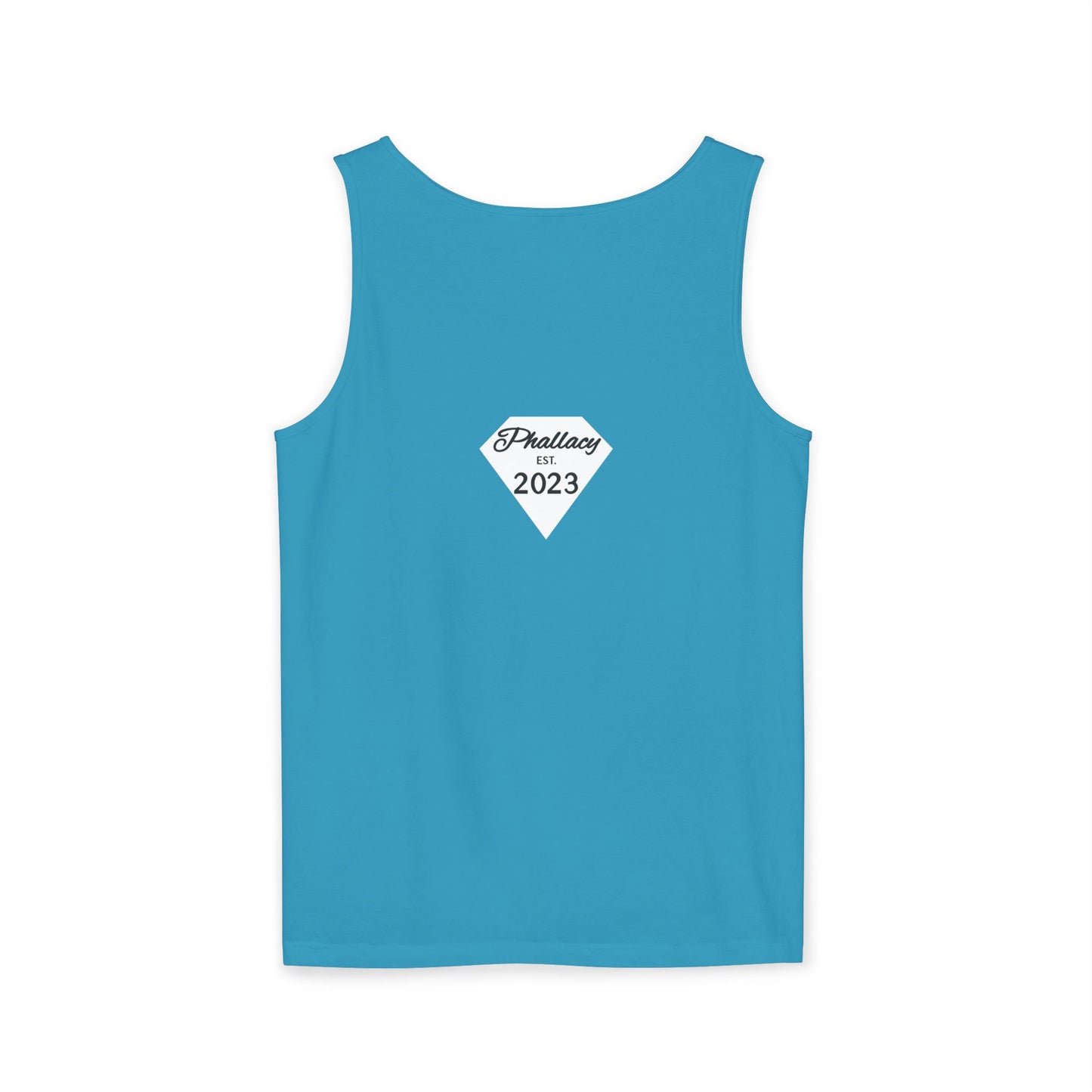 Phallacy Diamond Unisex Garment-Dyed Tank Top