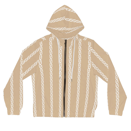 Phallacy Striped  Designer Women’s Full-Zip Hoodie