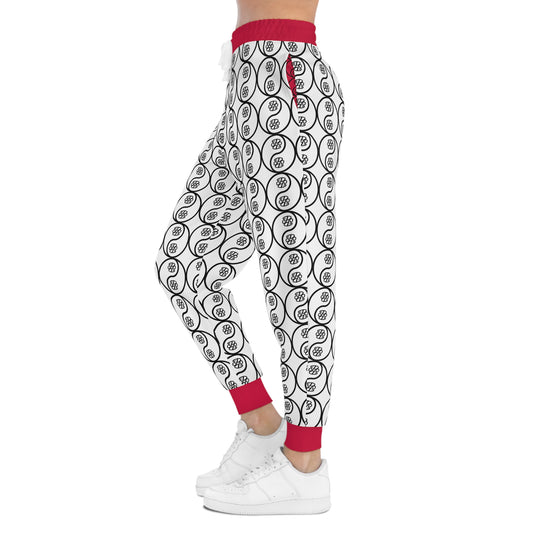 Phallacy Yin-Yang Designer Unisex Athletic Joggers