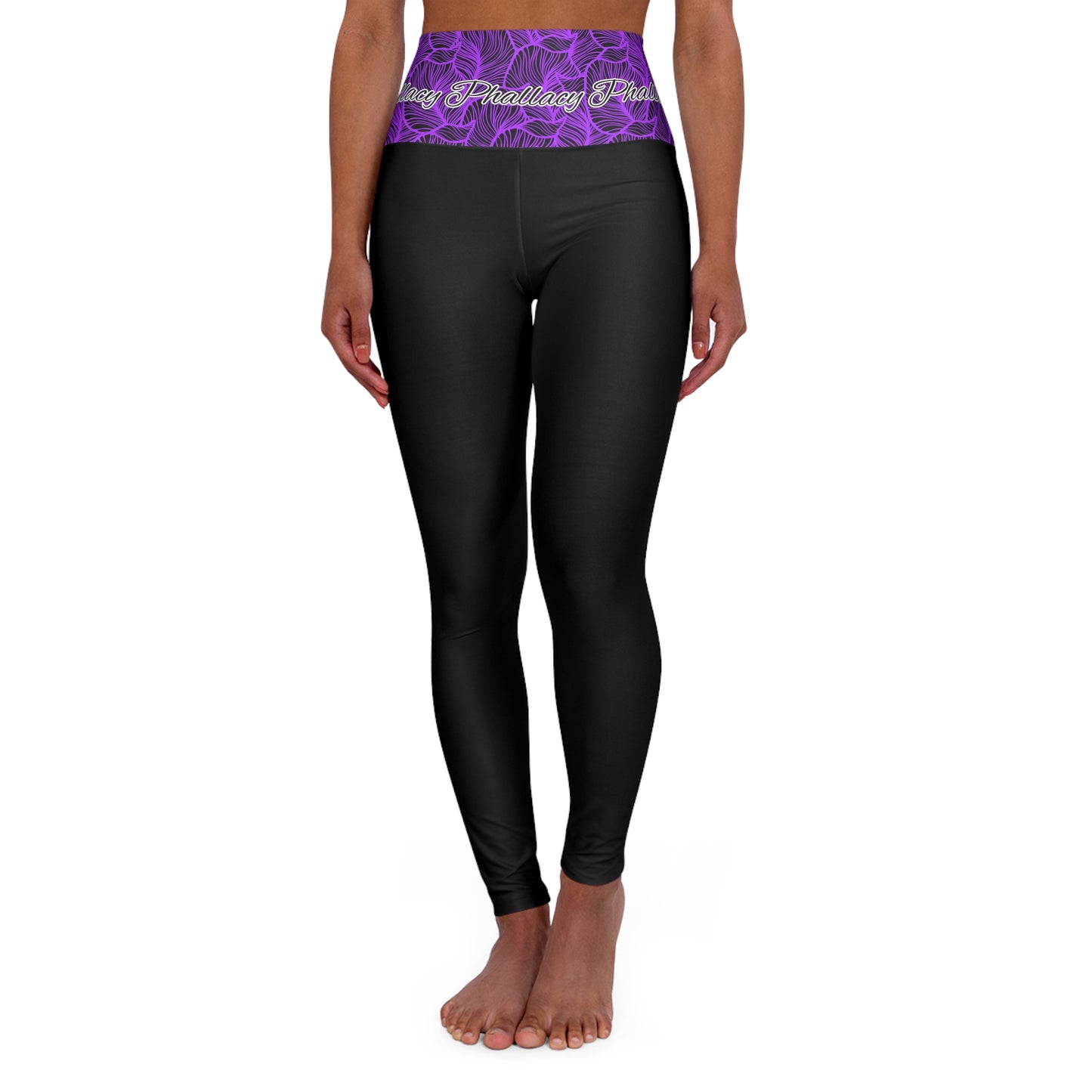 Phallacy Designer High Waisted Yoga Leggings