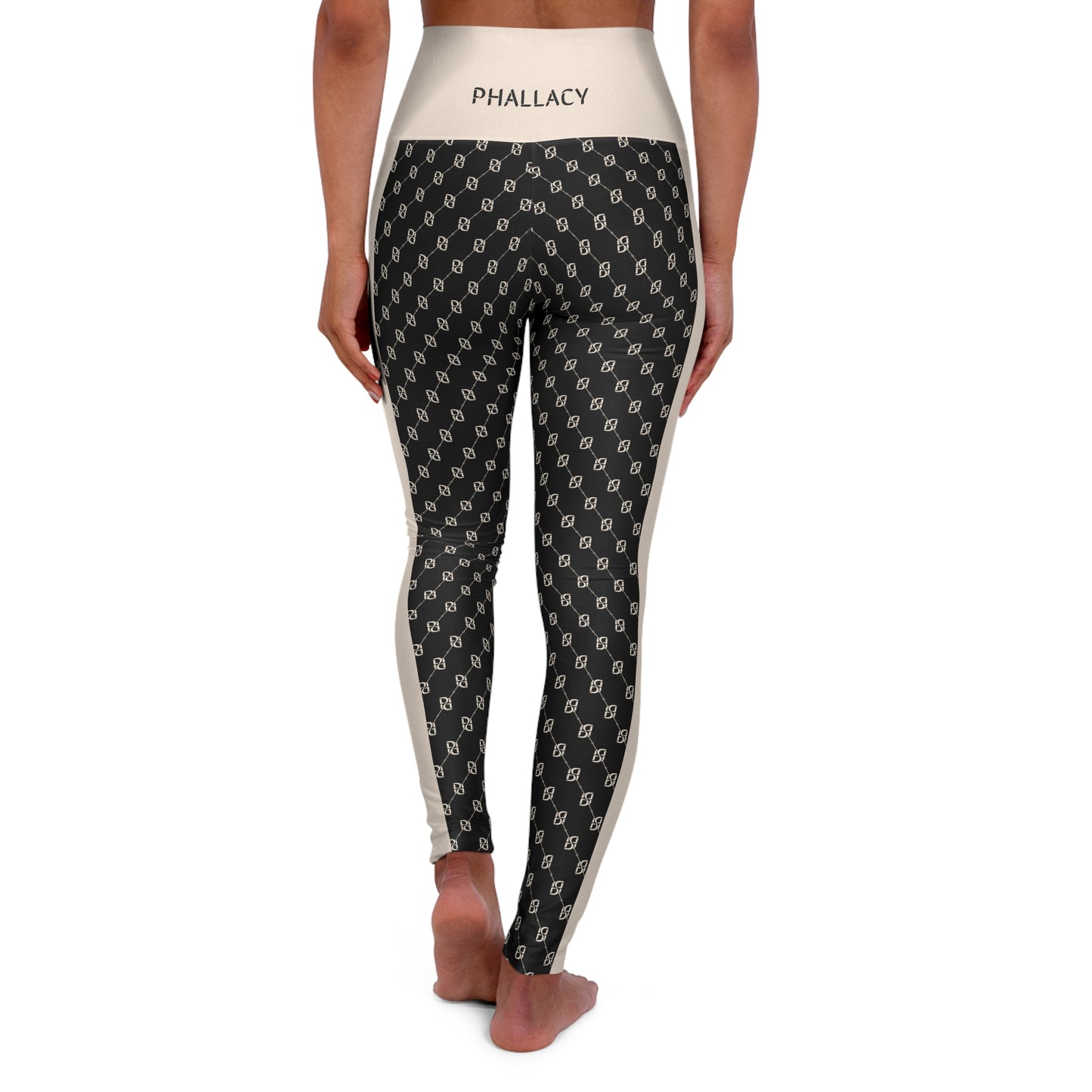 Phallacy Monogram Designer High Waisted Yoga Leggings