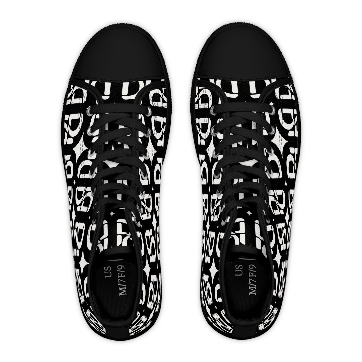 Phallacy Monogram Designer Women's High Top Sneakers