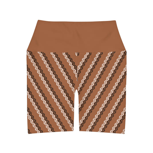 Phallacy DNA High Waisted Yoga Shorts