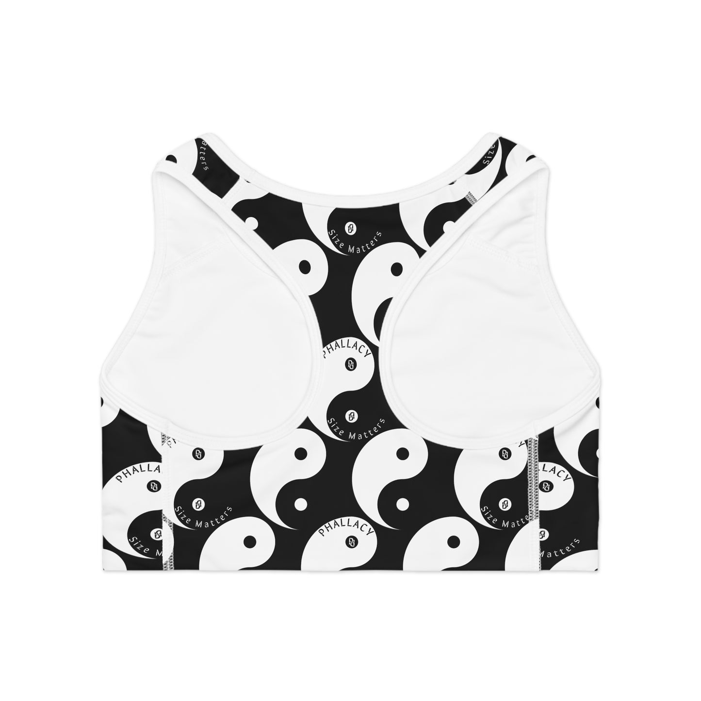 Phallacy Yin-Yang Designer Sports Bra