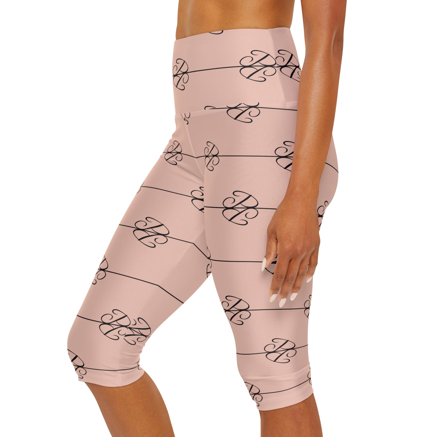 Phallacy Players Designer Yoga Capri Leggings