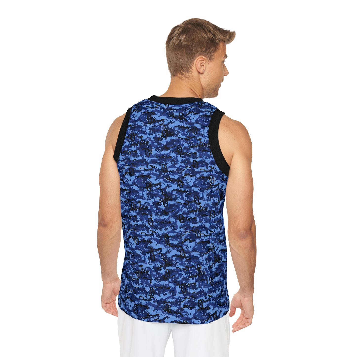 Phallacy Camo Designer Basketball Jersey