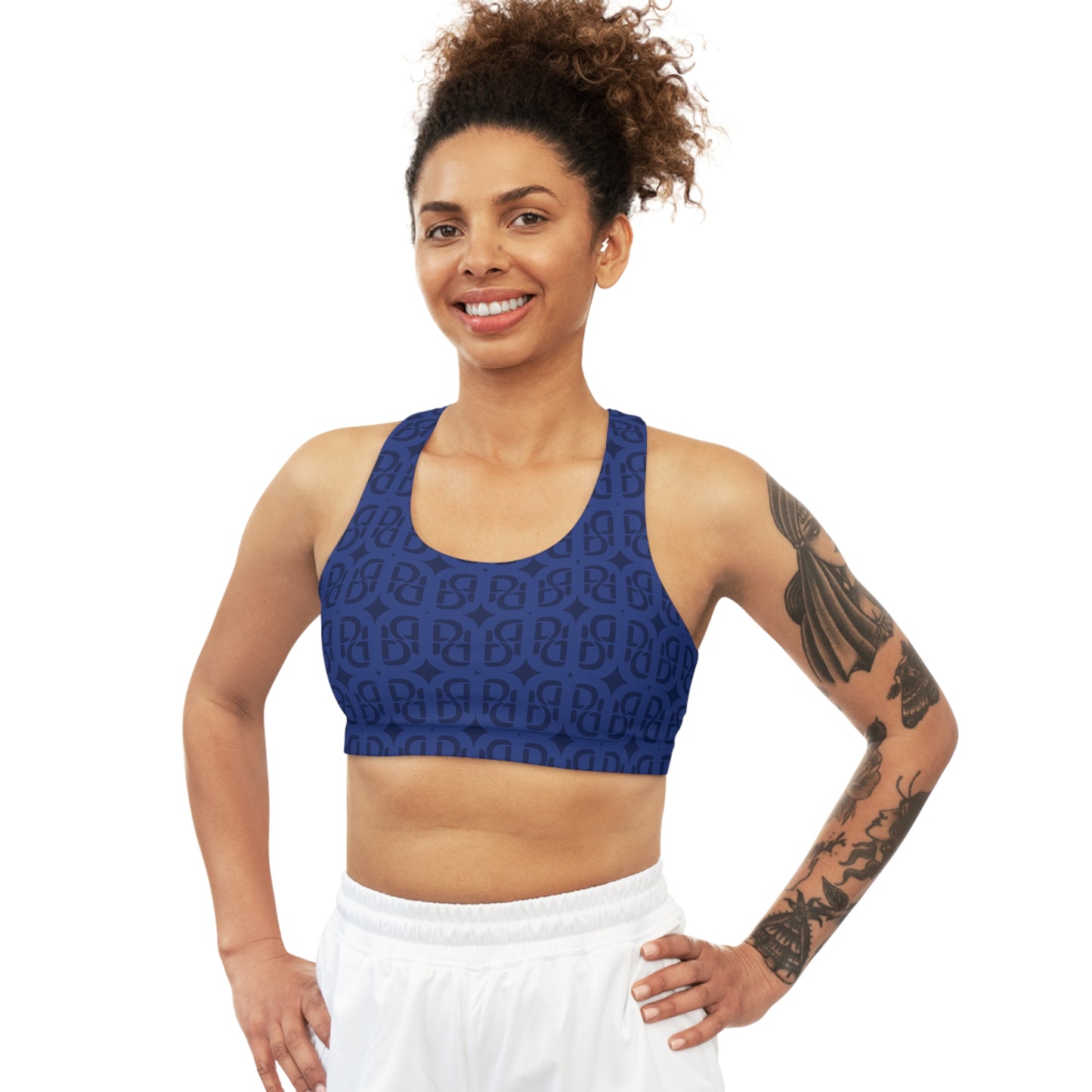 Phallacy Monogram Seamless Sports Bra