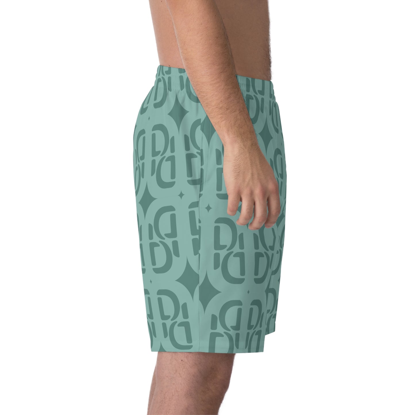 Phallacy Monogram Designer Beach Shorts