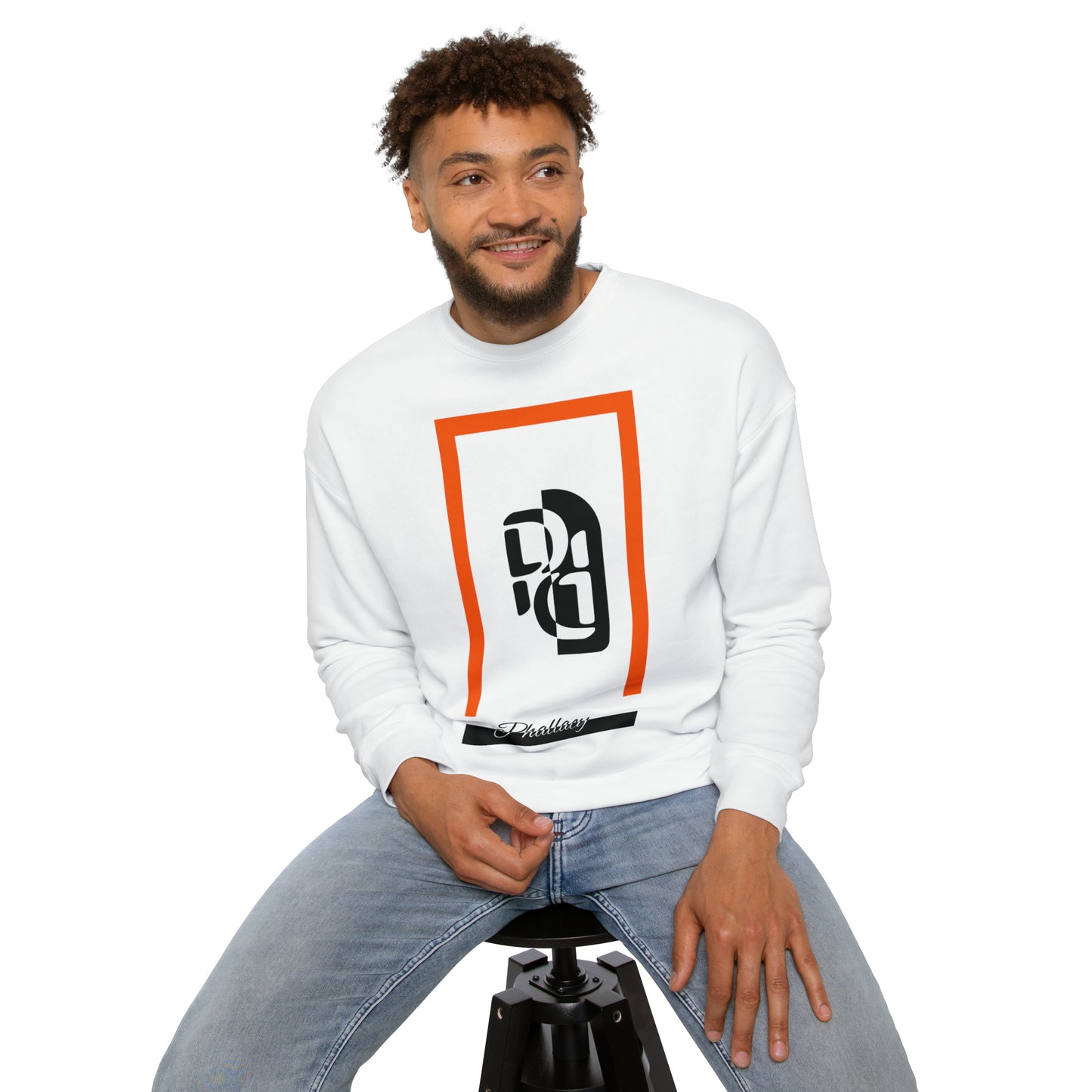 Phallacy Frame Unisex Drop Shoulder Sweatshirt