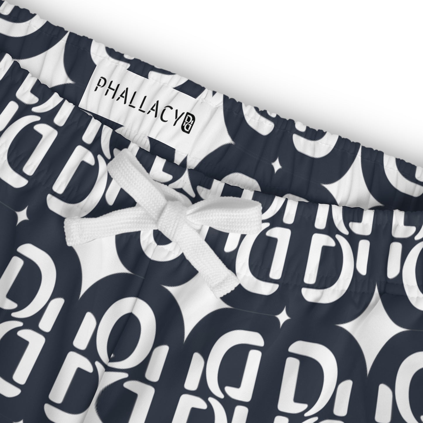 Phallacy Monogram Designer Men's Athletic Shorts