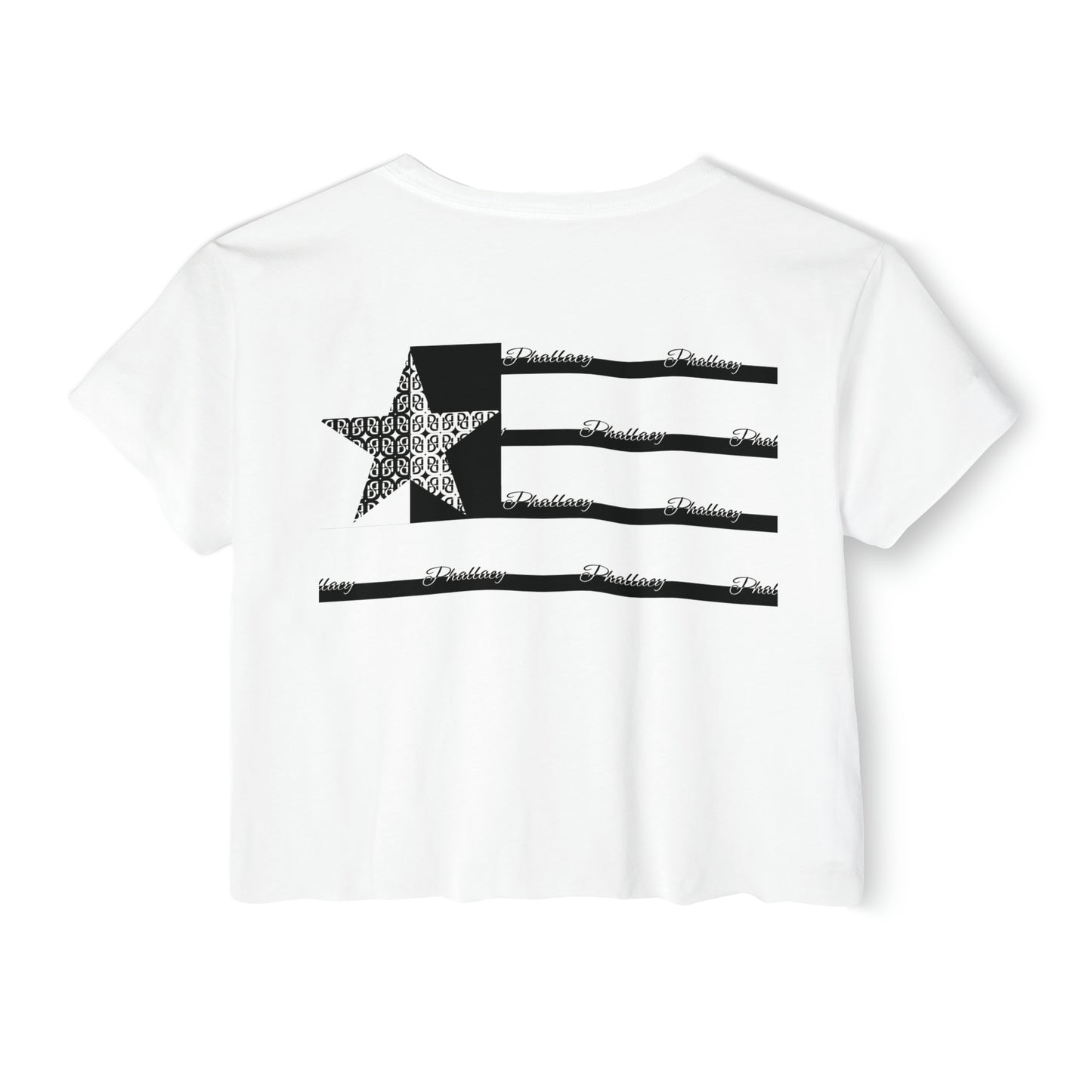 Phallacy Flag Women's Festival Crop Top