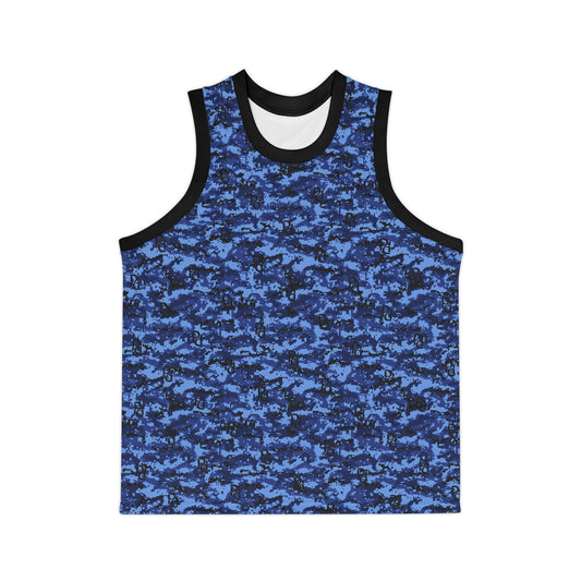 Phallacy Camo Designer Basketball Jersey