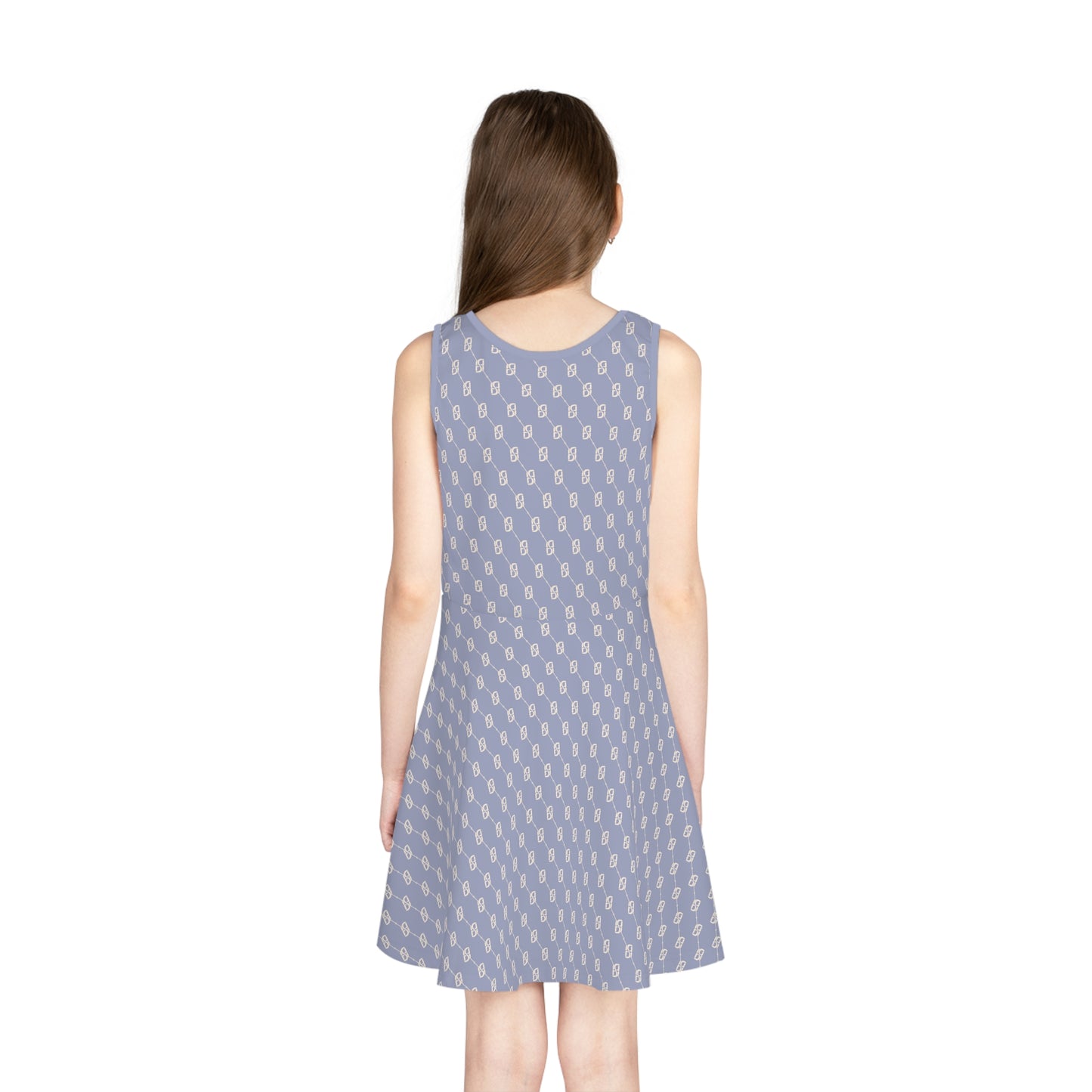 Phallacy Monogram Designer Girls Sundress