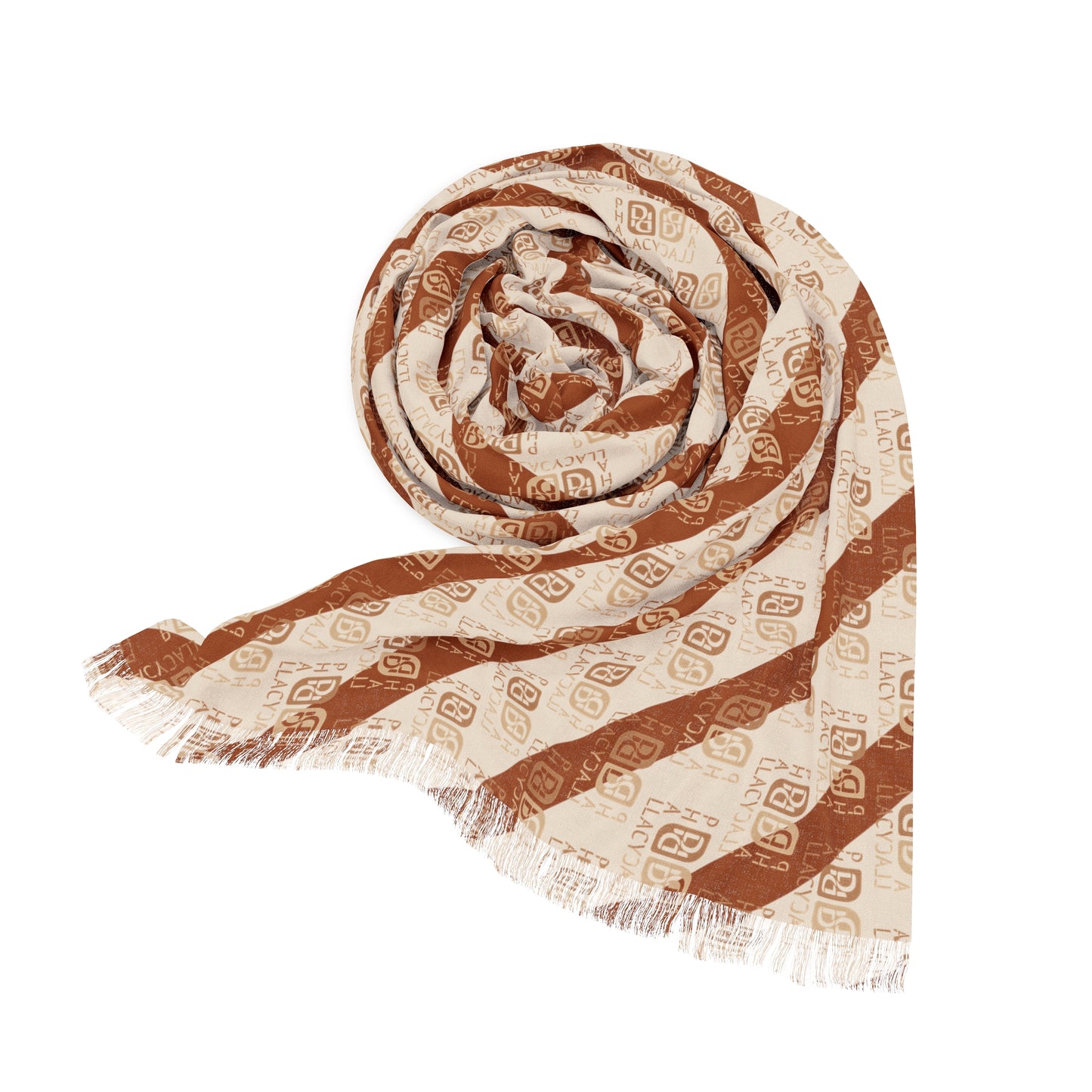 Phallacy Balance Designer Striped Light Scarf