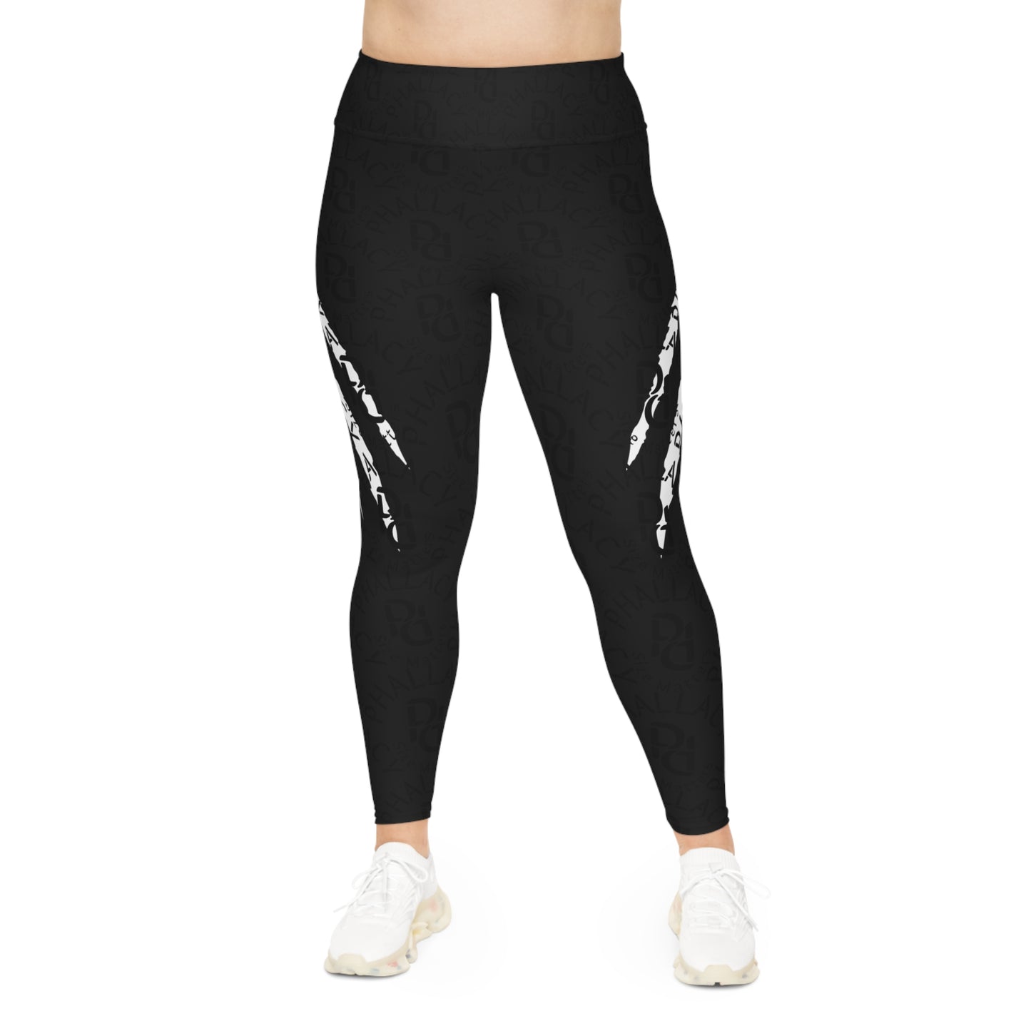 Phallacy Time Designer Plus Size Leggings