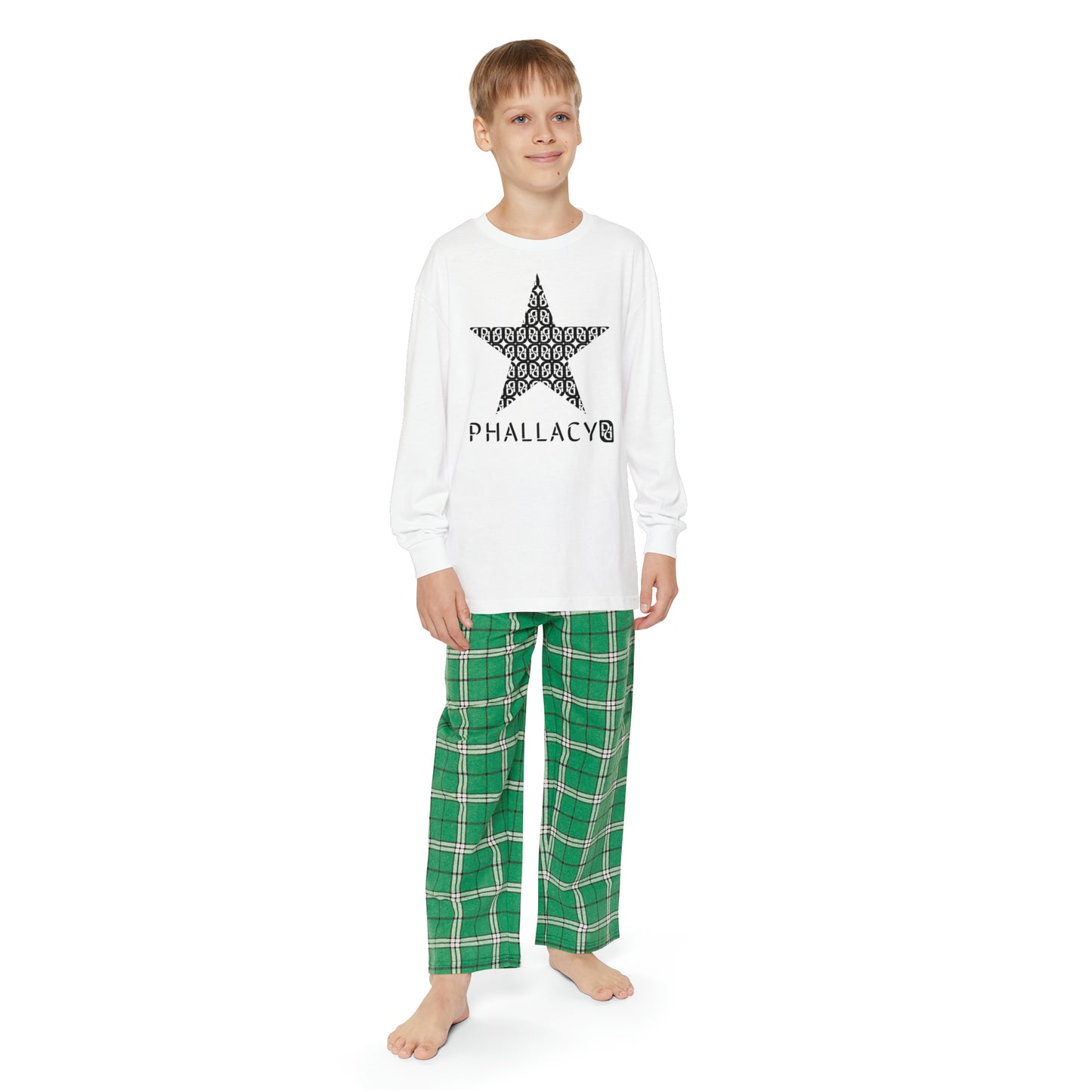 Phallacy Star Youth Long Sleeve Pajama Set