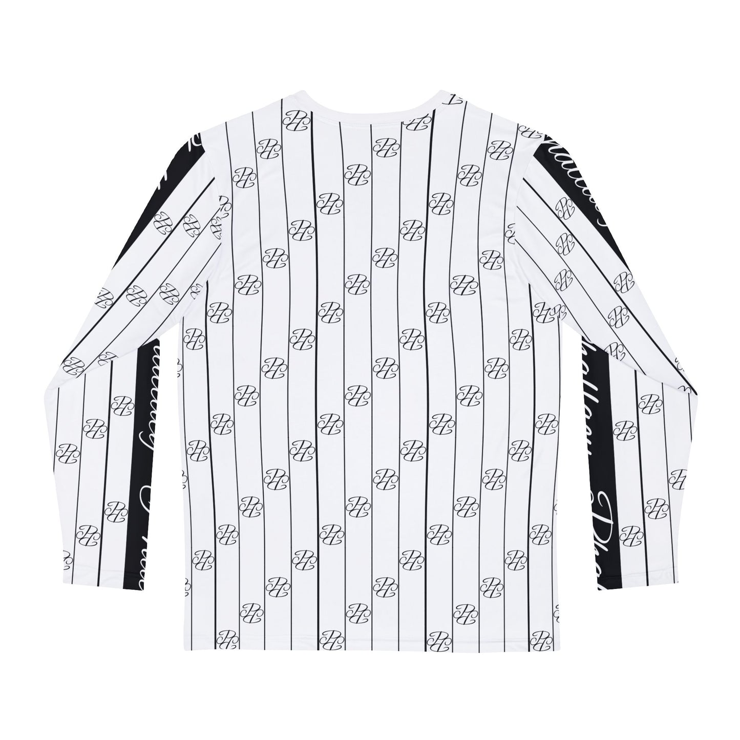 Phallacy Striped Designer Men's Long Sleeve Shirt