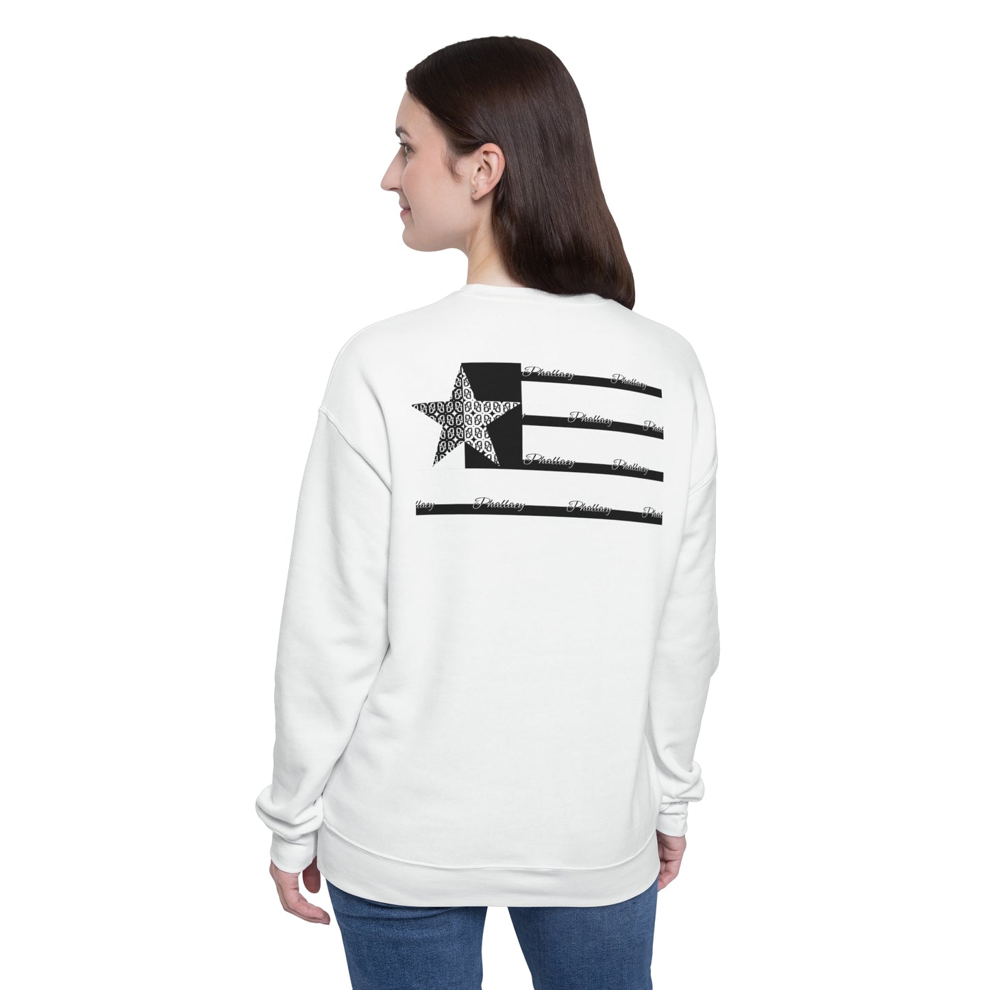 Phallacy Flag Unisex Drop Shoulder Sweatshirt