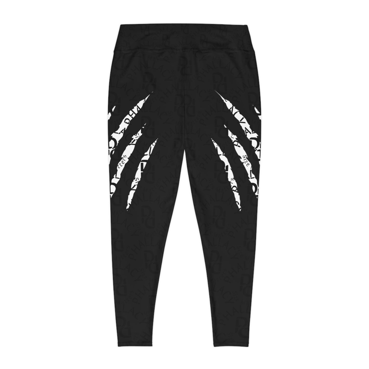 Phallacy Time Designer Plus Size Leggings