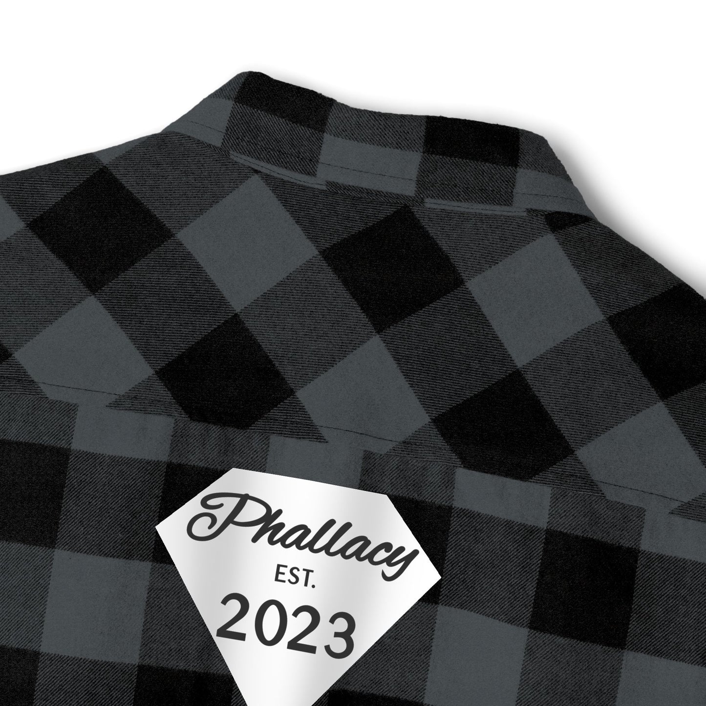 Phallacy Diamond Unisex Flannel Shirt