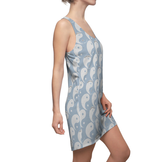 Phallacy Yin-Yang Designer Racerback Dress