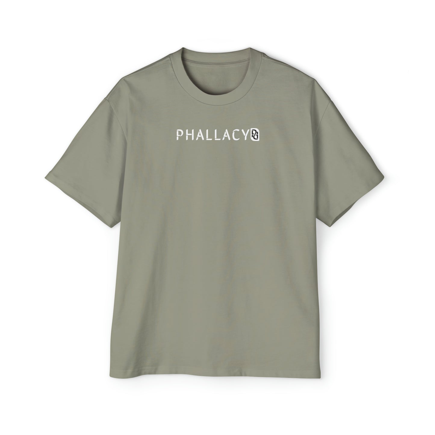 Phallacy Men's Heavy Oversized Tee (18+)