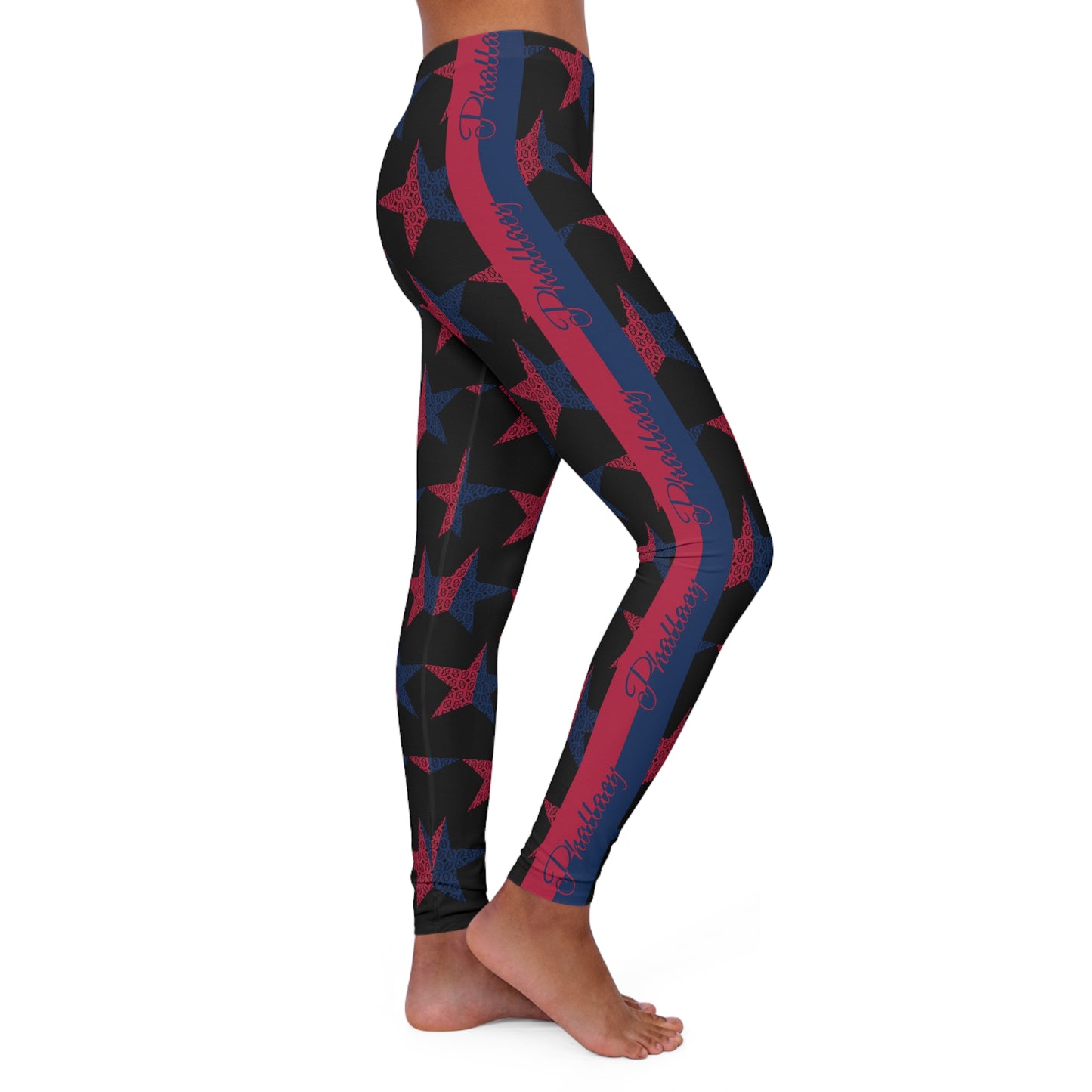 Phallacy Star Designer Casual Spandex Leggings