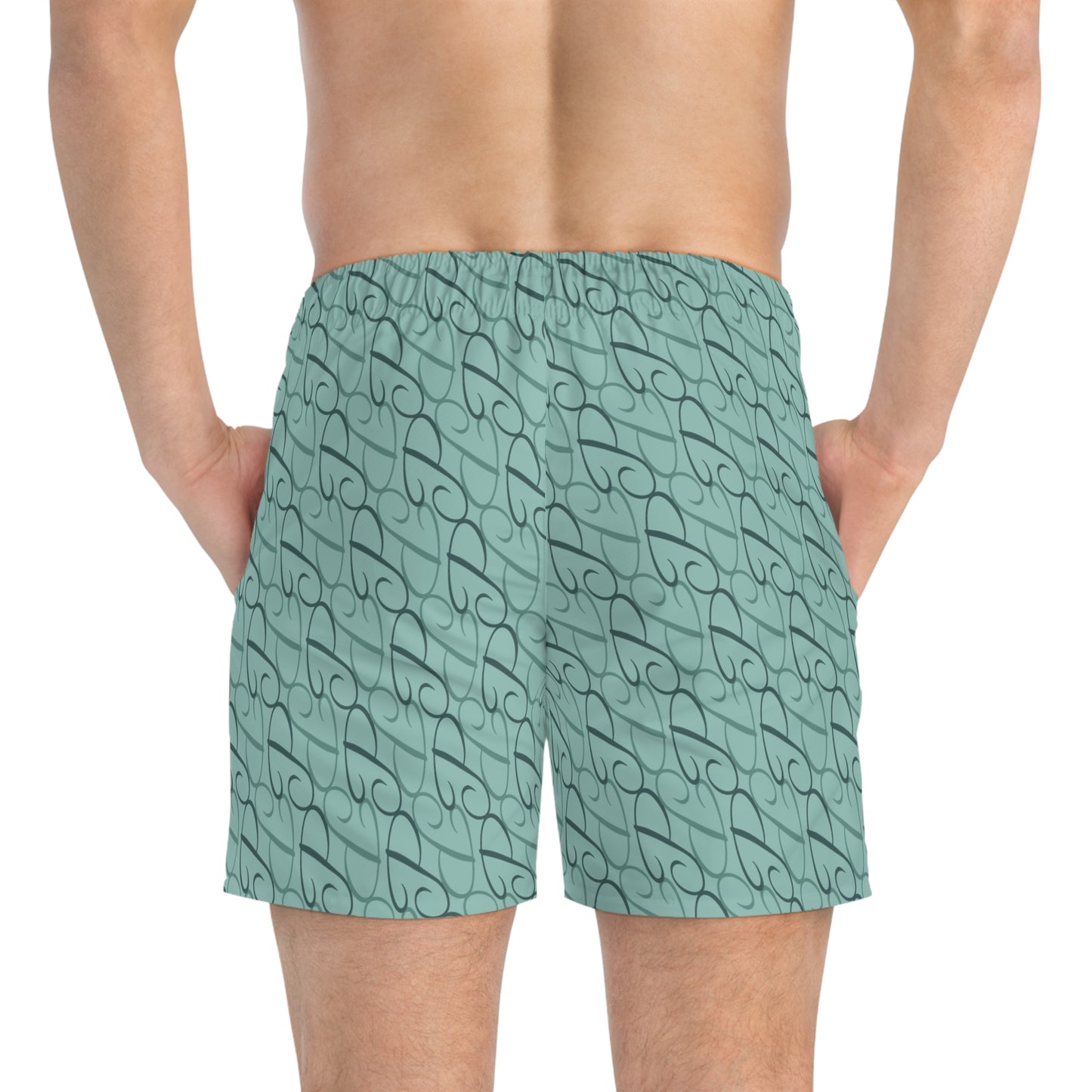 Phallacy Players Designer Swim Trunks