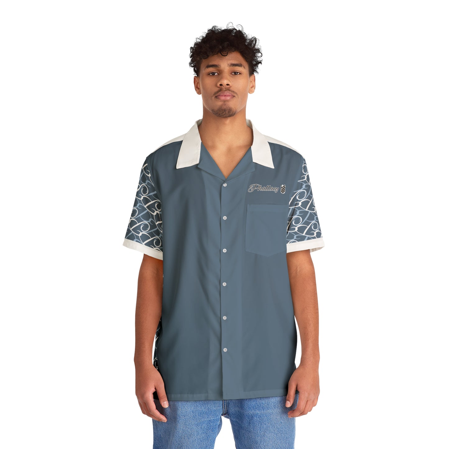 Phallacy DNA Designer Men's Button Up Shirt