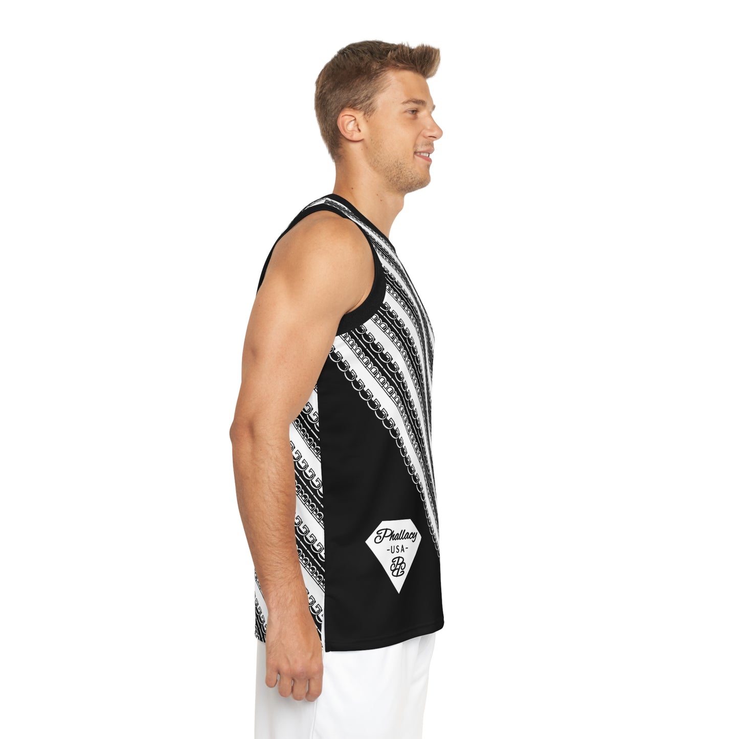 Phallacy BIG Designer Unisex Basketball Jersey