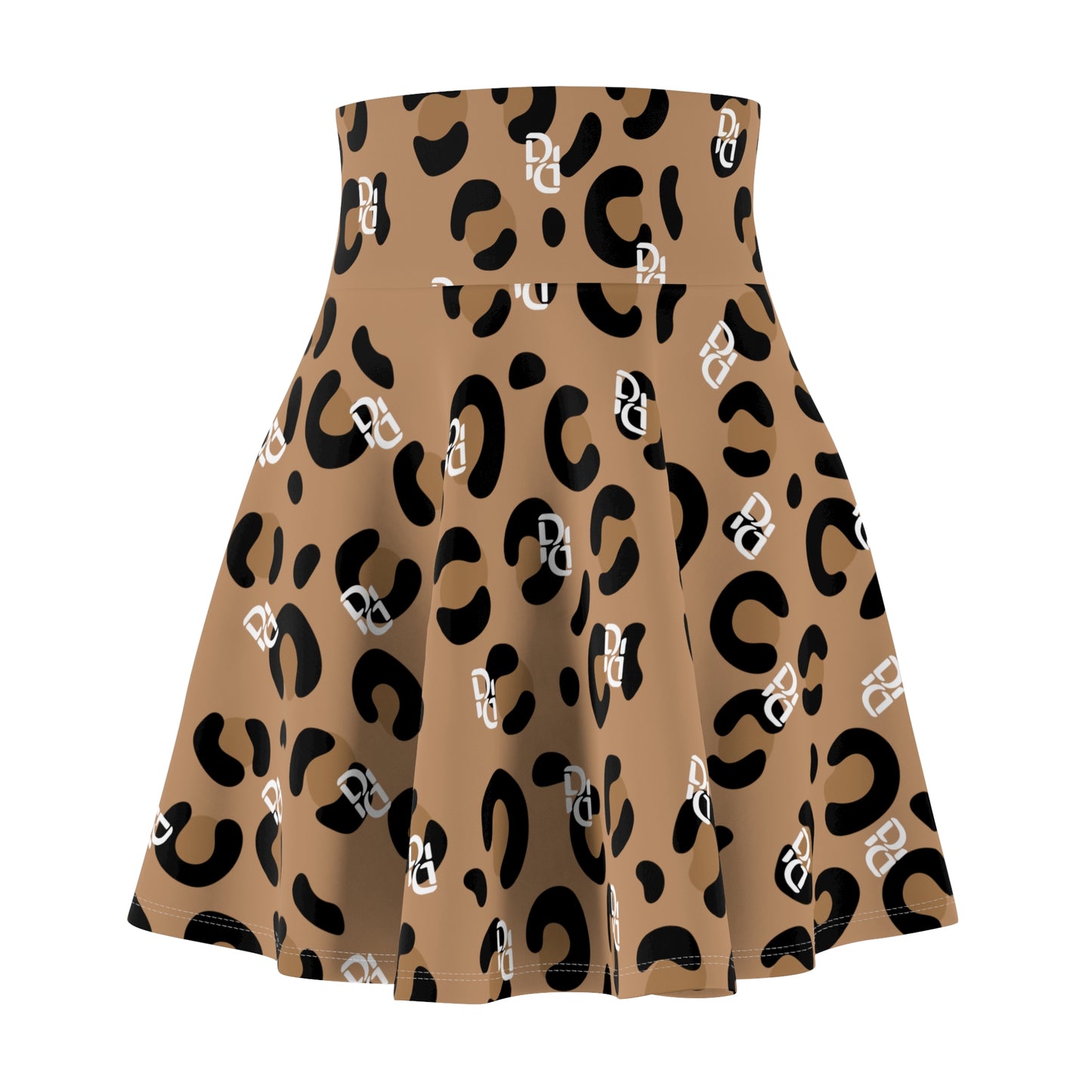 Phallacy Cheetah Designer Women's Skater Skirt