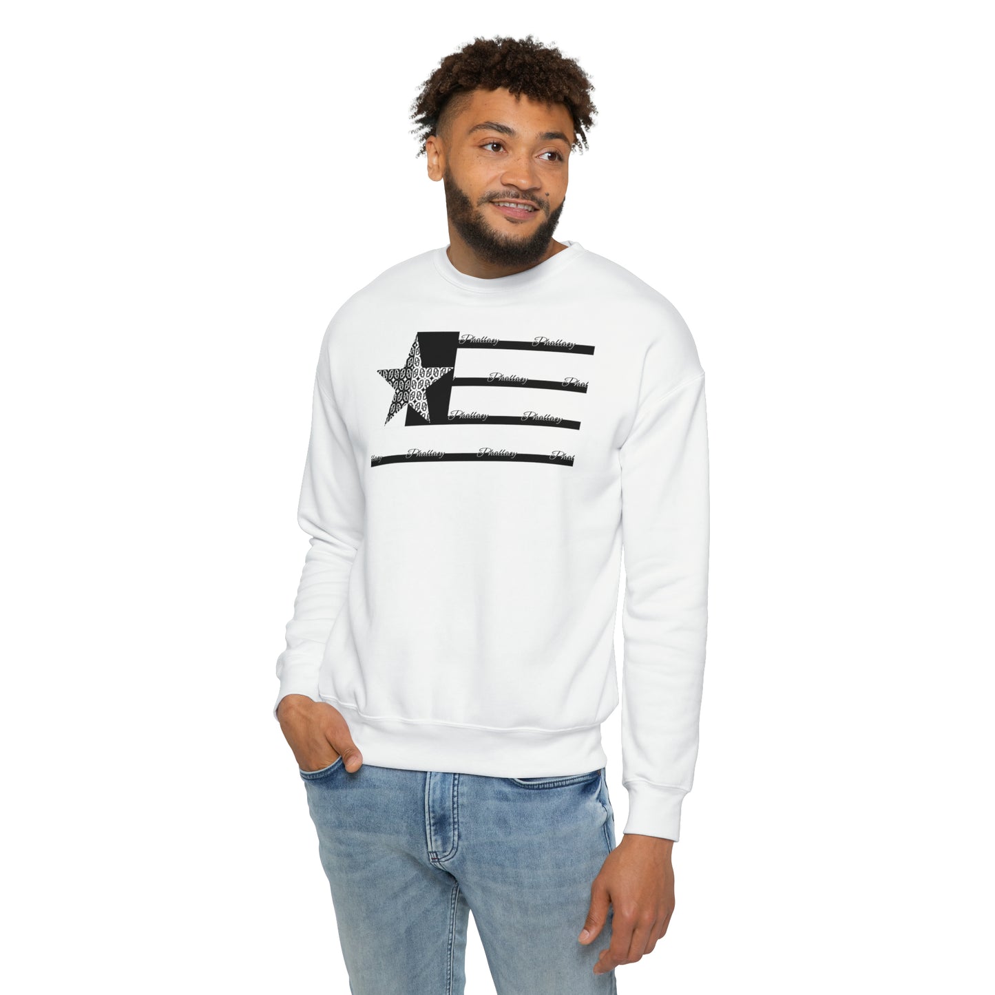 Phallacy Flag Unisex Drop Shoulder Sweatshirt