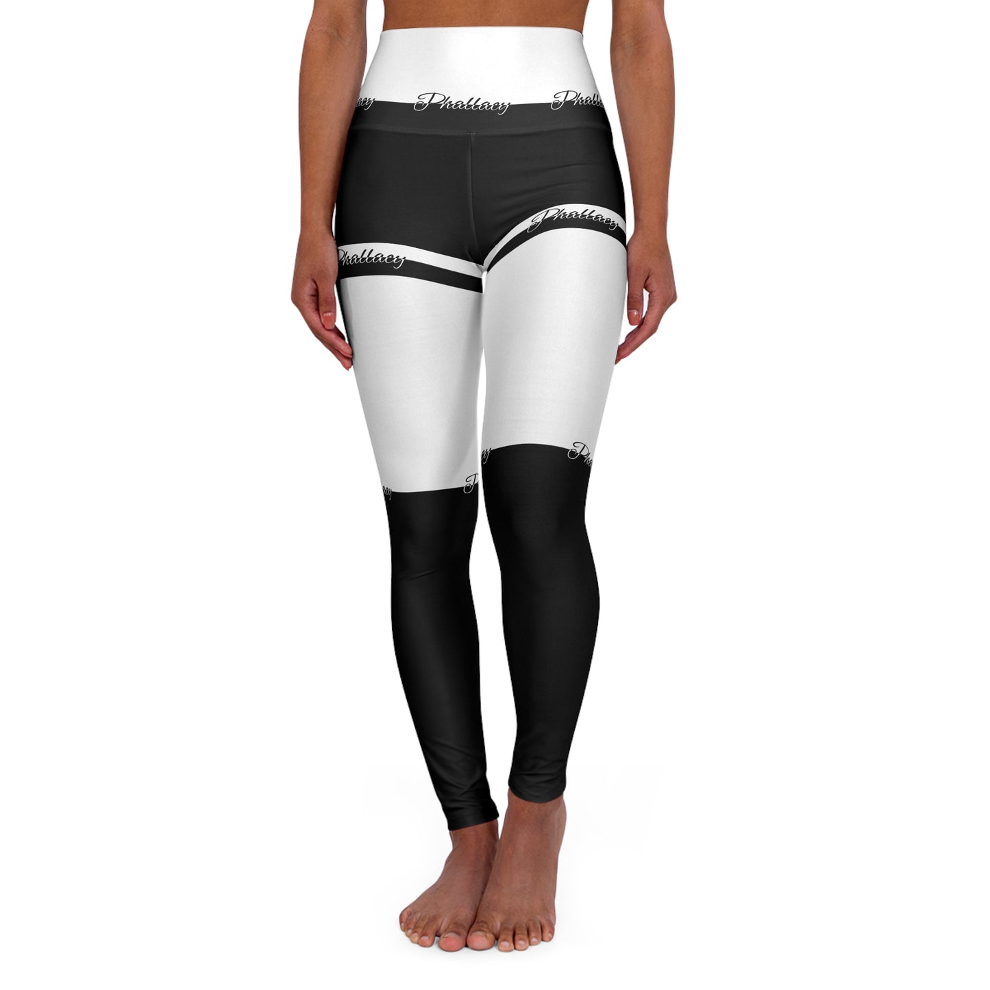 Phallacy Signature Designer High Waisted Yoga Leggings