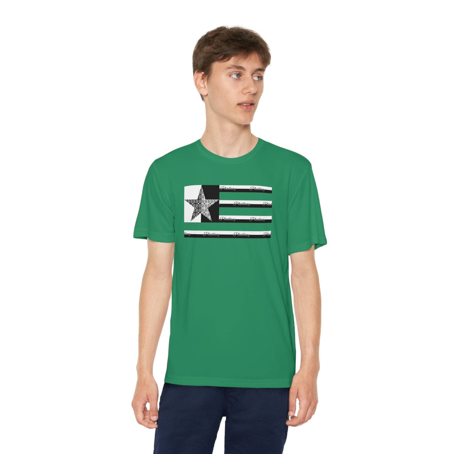 Phallacy Flag Youth Competitor Tee