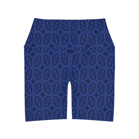 Phallacy Monogram High Waisted Yoga Shorts