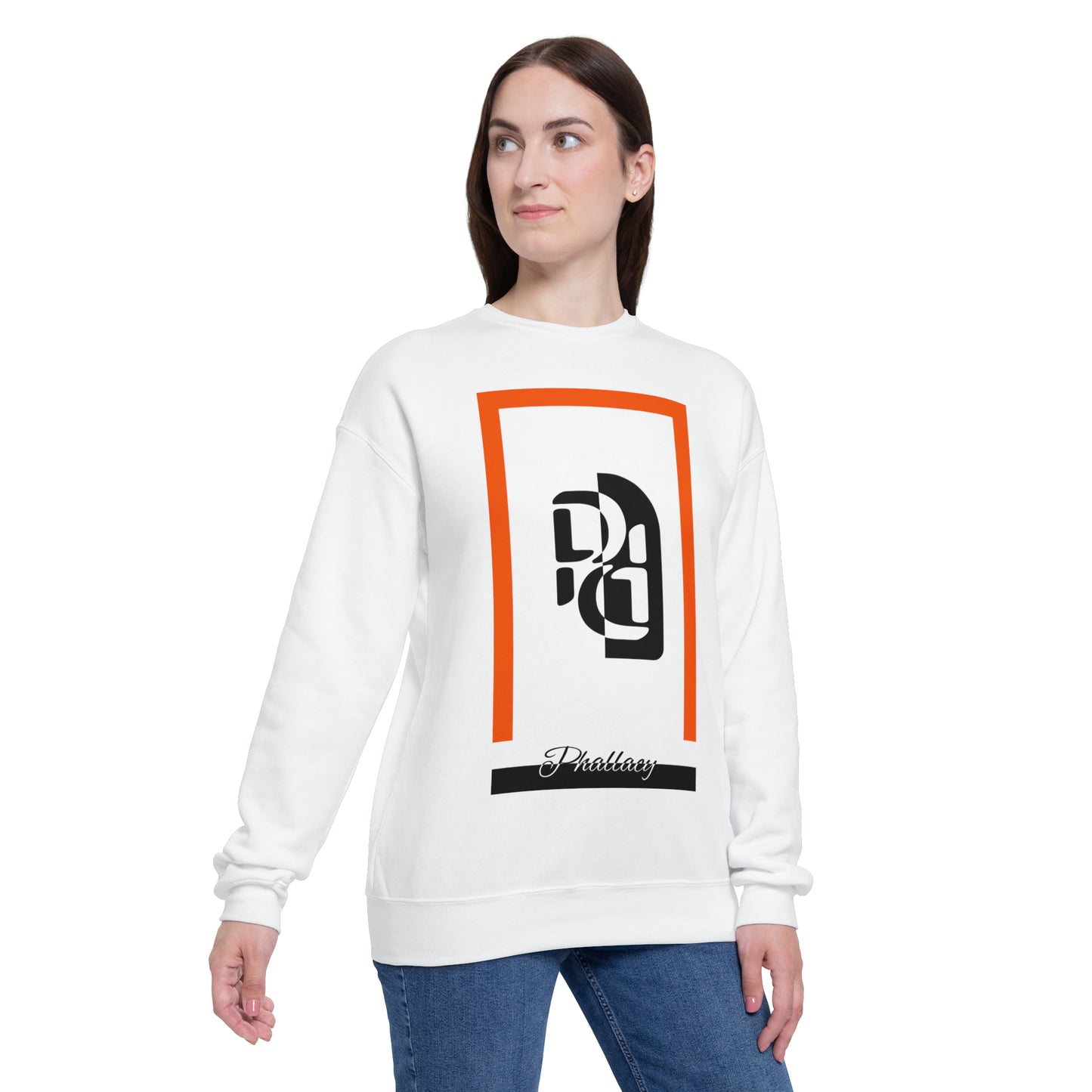 Phallacy Frame Unisex Drop Shoulder Sweatshirt