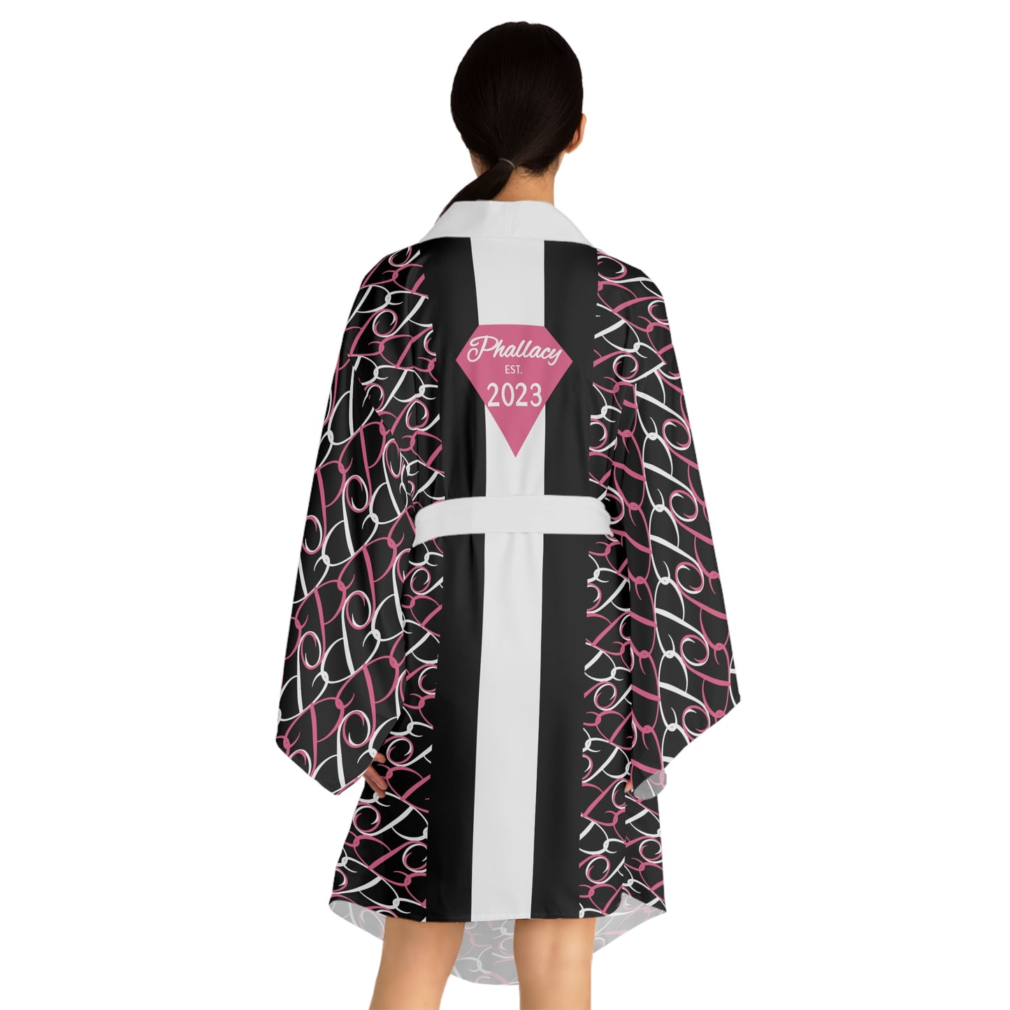 Phallacy Diamond Designer Kimono Robe