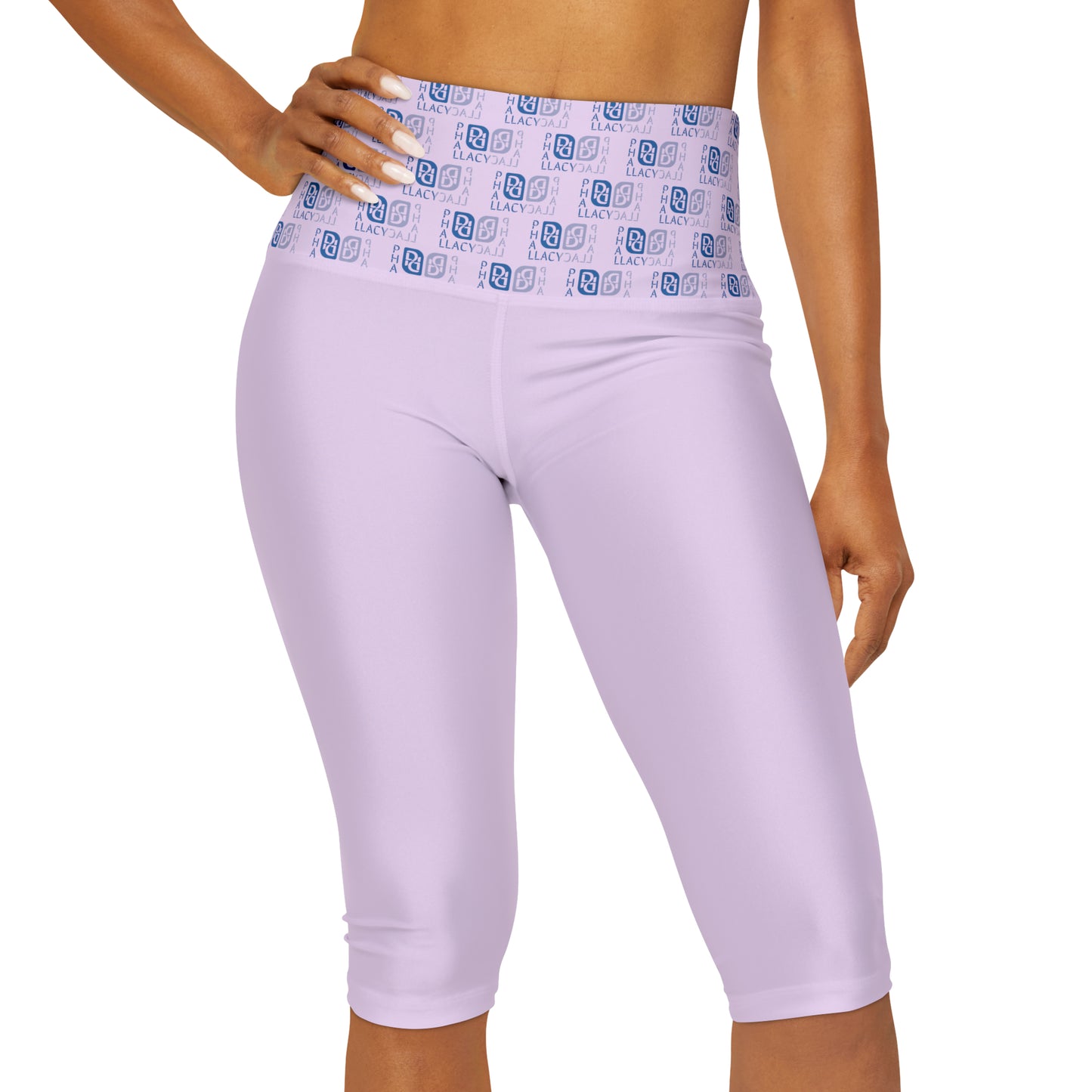 Phallacy Balance Designer Yoga Capri Leggings