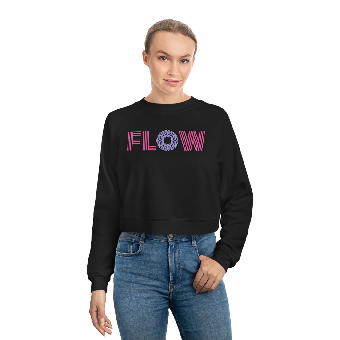 Phallacy Women's Cropped Fleece Pullover Sweatshirt