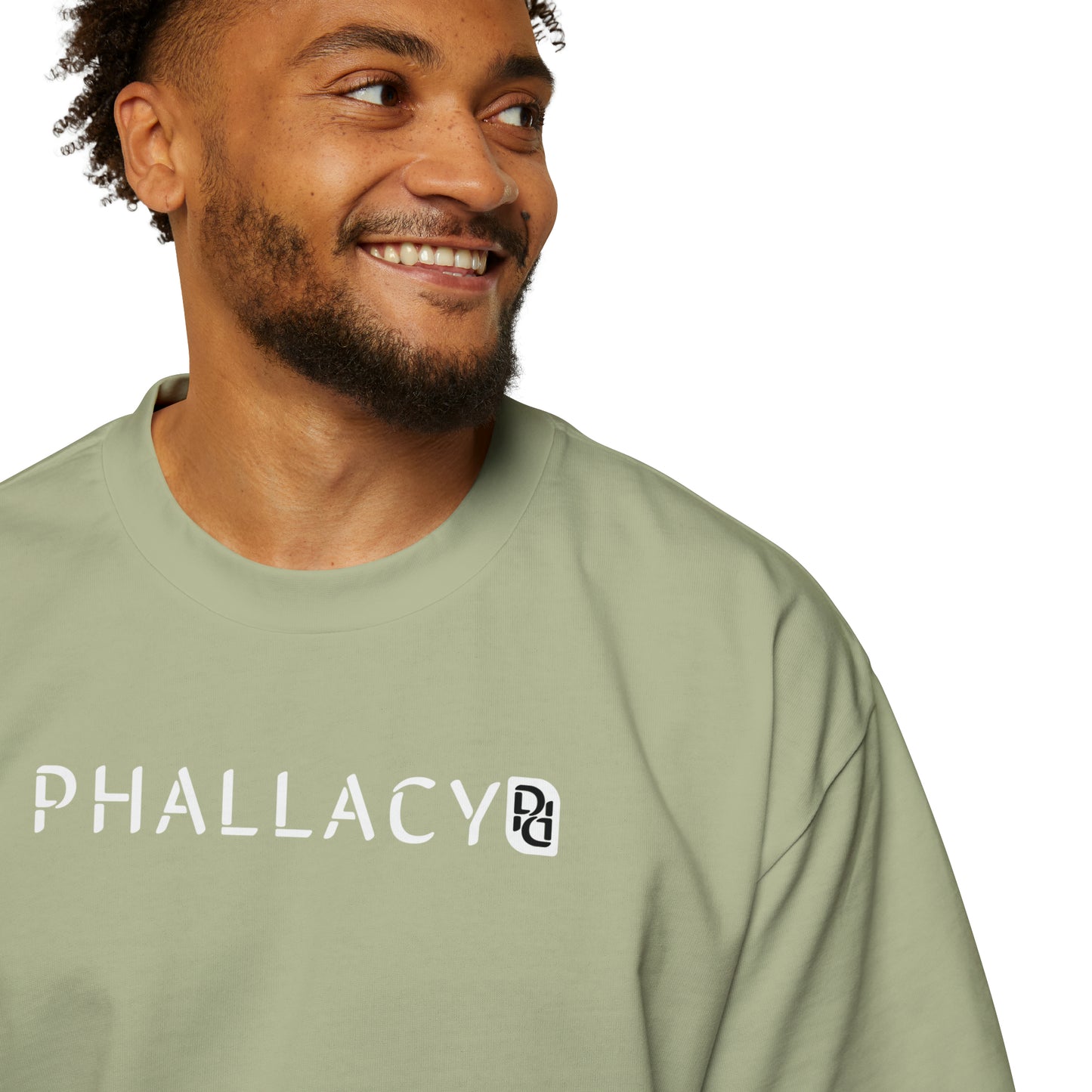 Phallacy Men's Heavy Oversized Tee (18+)