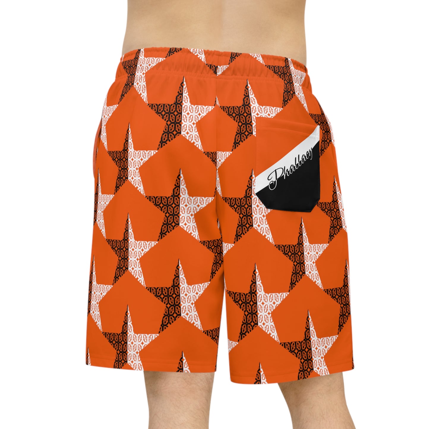 Phallacy Star Designer Athletic Shorts